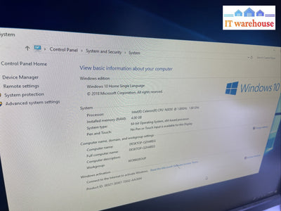 (Wifi)Lenovo ThinkCentre M600 Tiny Intel Celeron N3050 4GB 120GB SSD win 10 Home