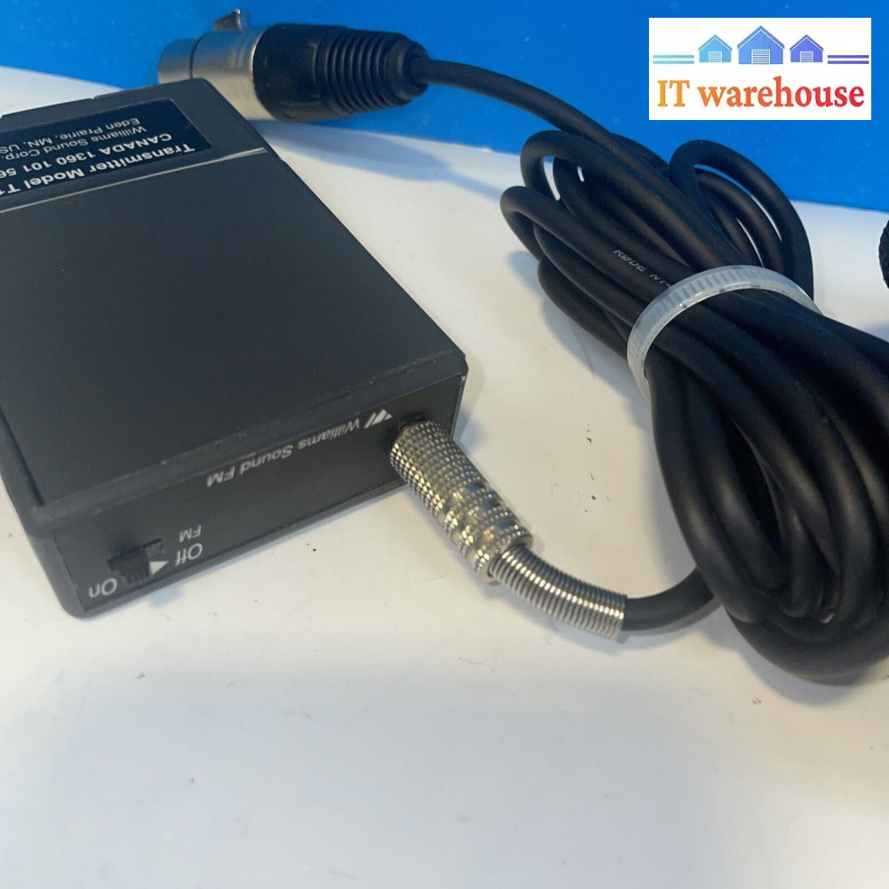 Williams Sound Model T16 Portable Hearing Assistance Ppa Transmitter