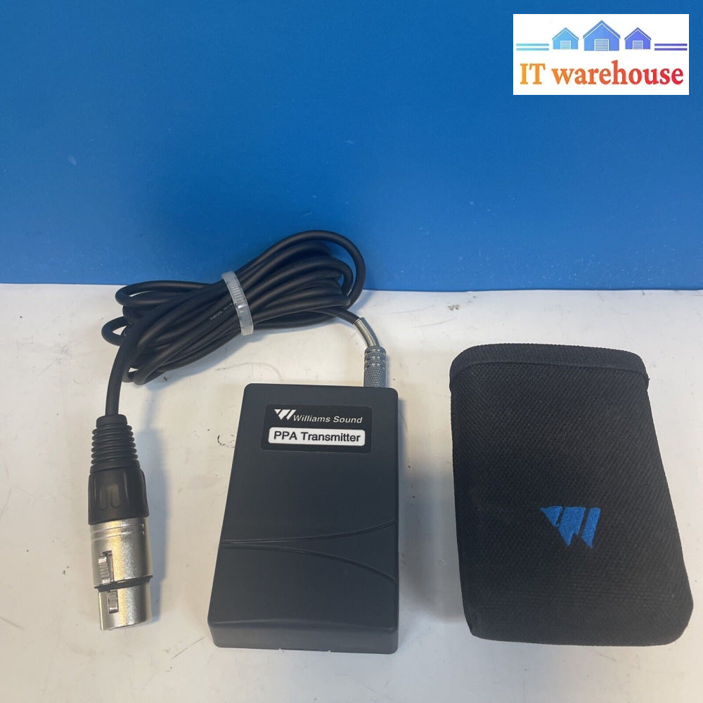 Williams Sound Model T16 Portable Hearing Assistance Ppa Transmitter