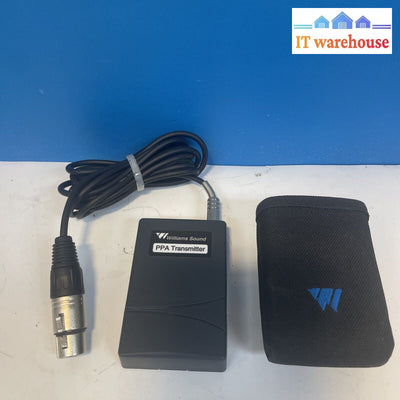 Williams Sound Model T16 Portable Hearing Assistance Ppa Transmitter