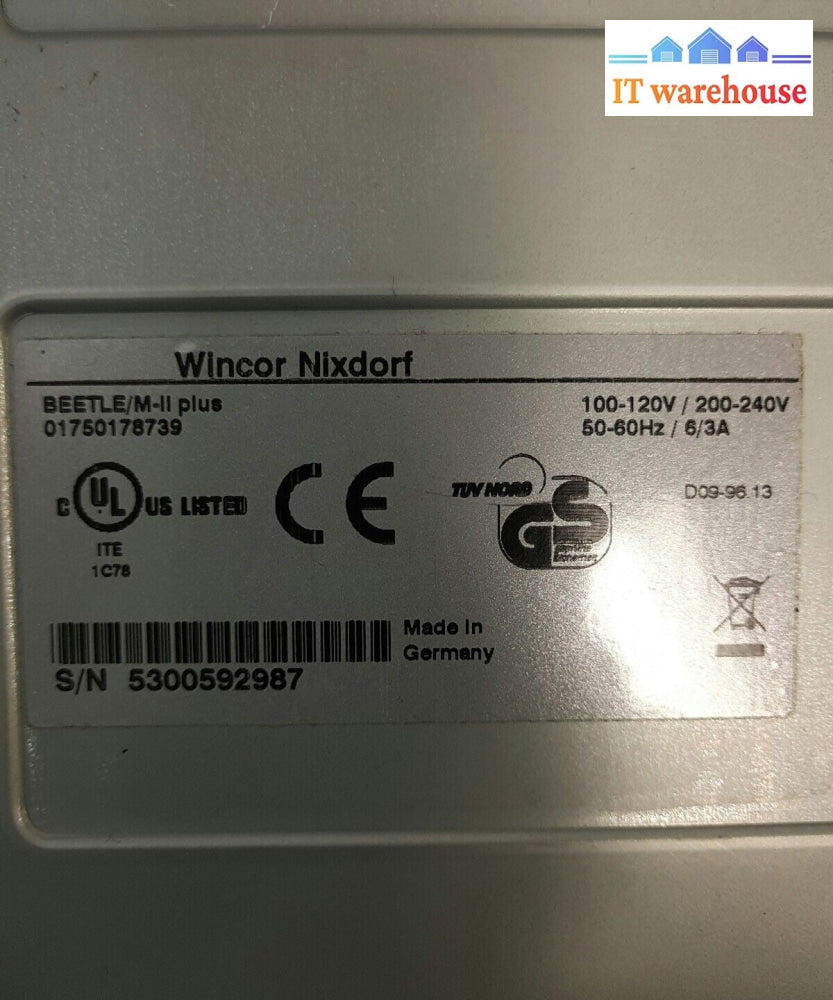 WINCOR NIXDORF Beetle M-II Plus Multi-Functional POS E7400/2GB/500GB W/Monitor