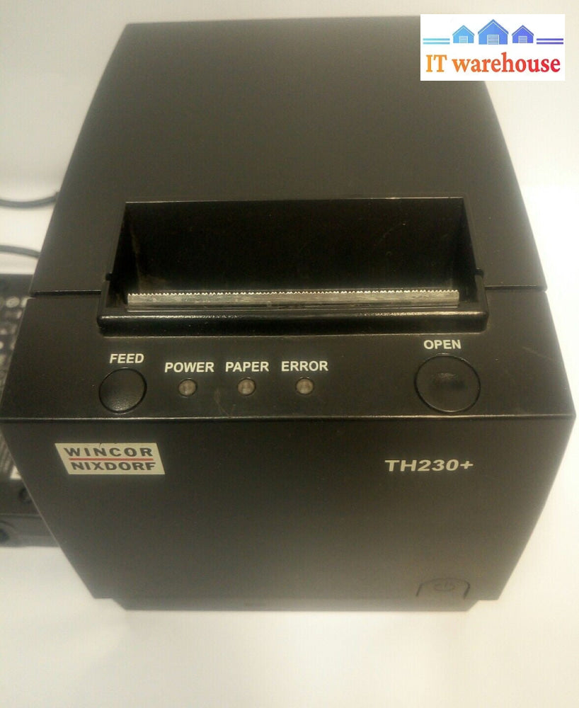 - Wincor Nixdorf TH230+ High Speed Black POS Direct Thermal Receipt USB Printer