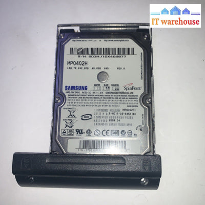 Windows XP installed 40GB Hard Drive / caddy/ connector of Compaq Presario  2100