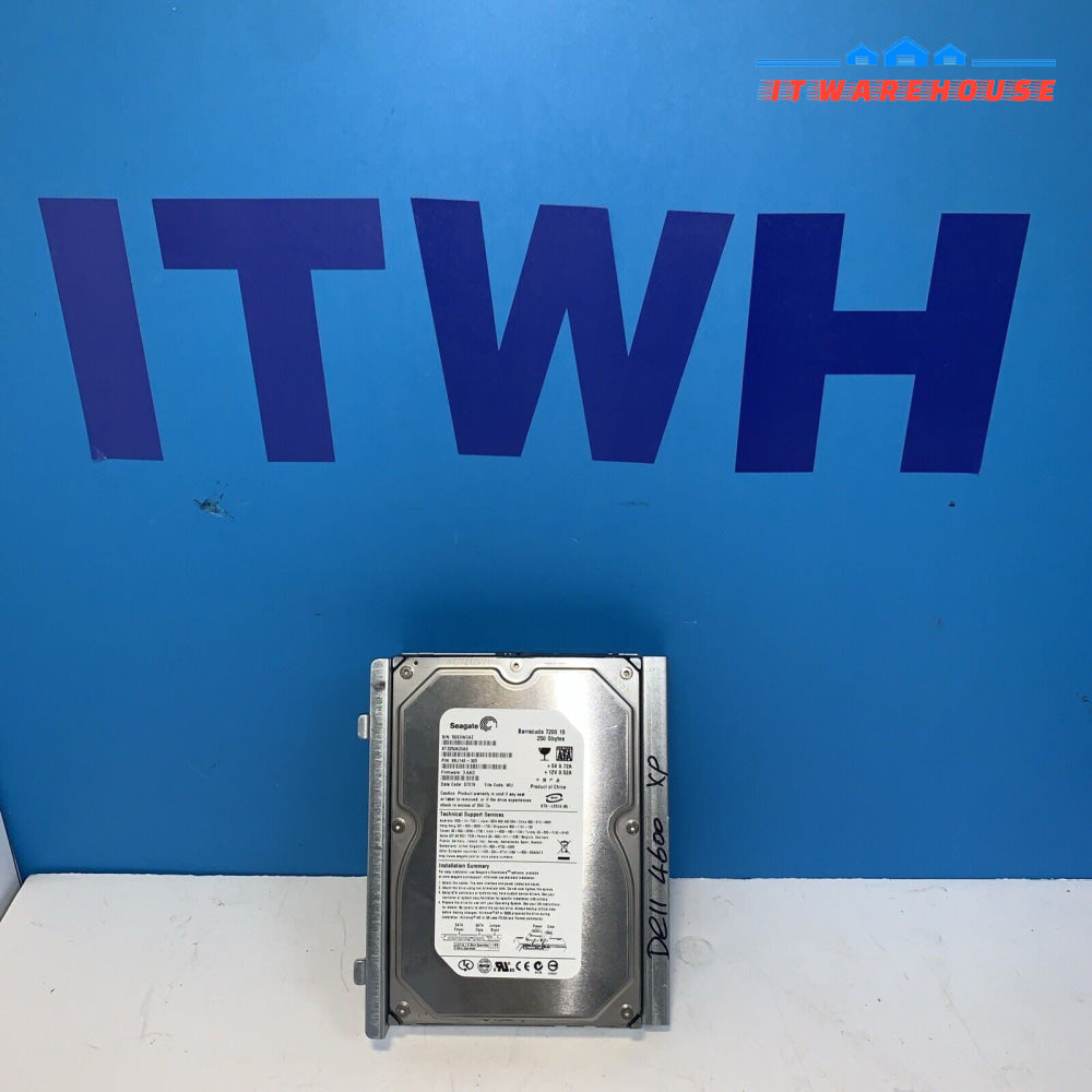 (Windows XP SP3 ) 250GB 3.5''Hard Drive/caddy for Dell 4600 (1K+ days remaining)