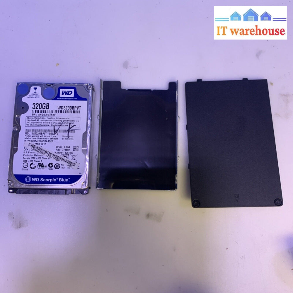 (Windows XP SP3) 320G Hard Drive/caddy cover for Lenovo 3000 G530 (1000 + days)