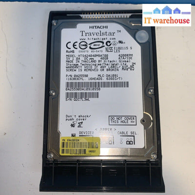 (Windows XP SP3 ) 40GB Hard Drive /caddy for LG LS50 laptop  (1K days remaining)