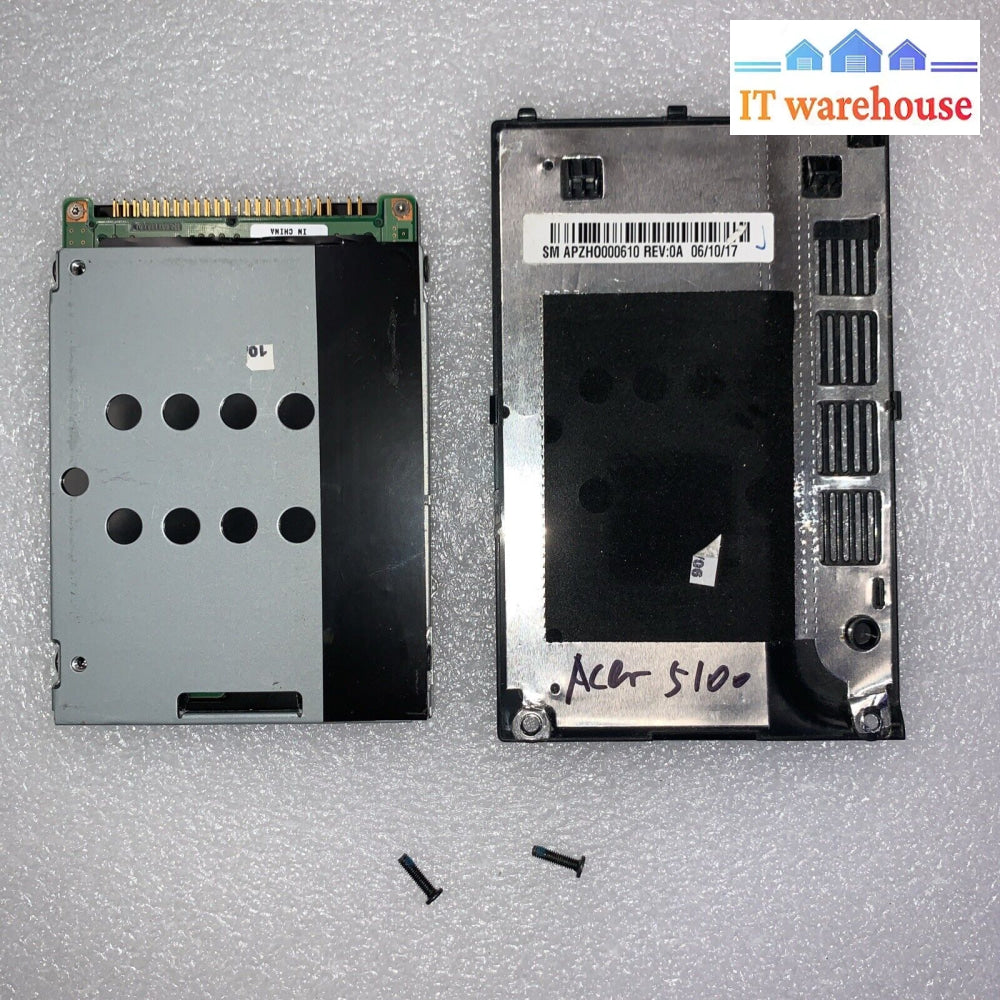 (Windows XP SP3) 80GB Hard Drive/caddy/Cover for Acer Aspire 5100 (1K days left)