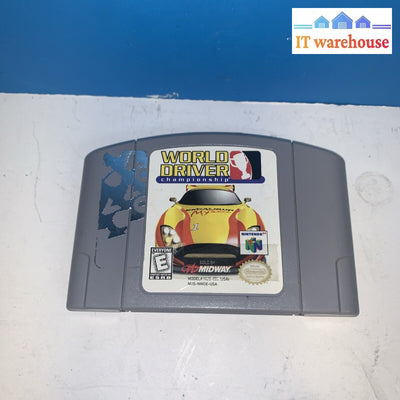 World Driver Championship - for N64 consoles