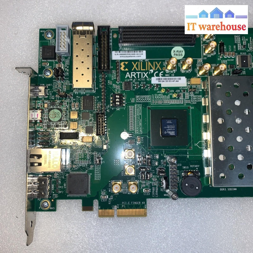 Xilinx Artix-HW-A7-AC701 development board