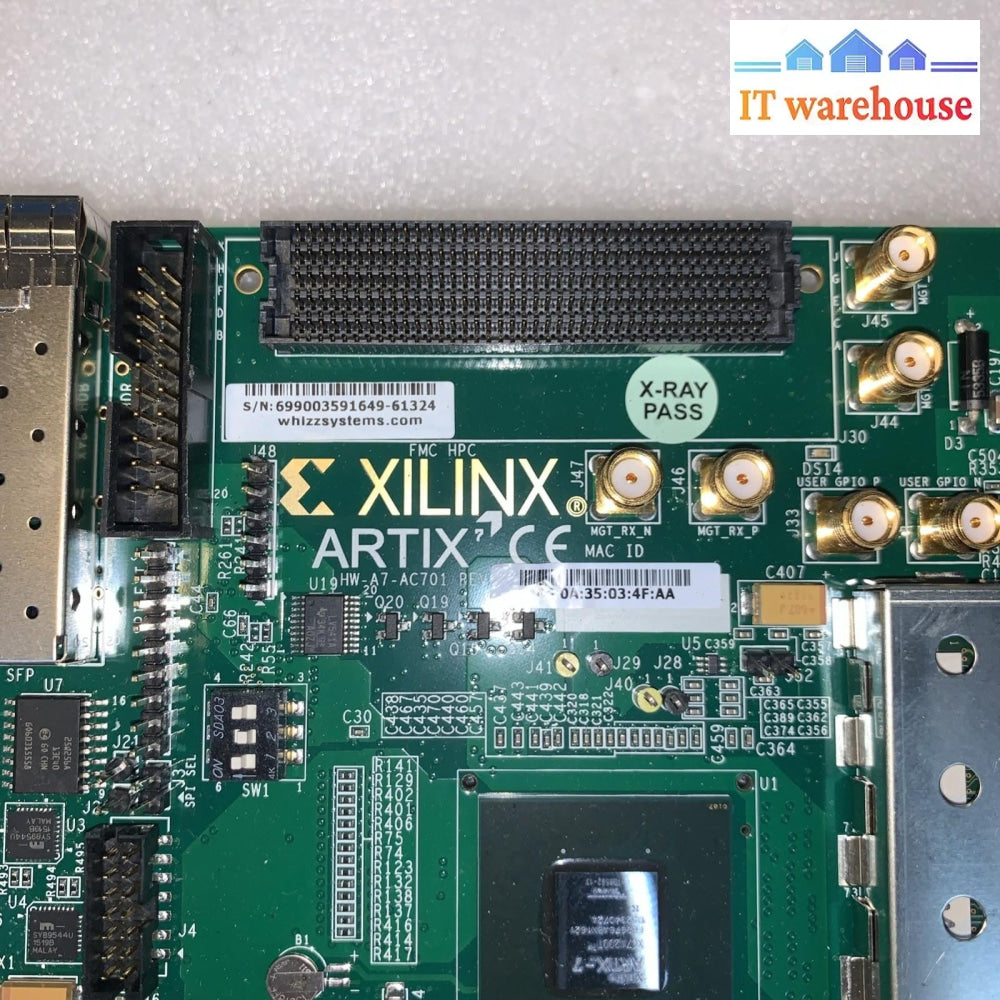 Xilinx Artix-HW-A7-AC701 development board