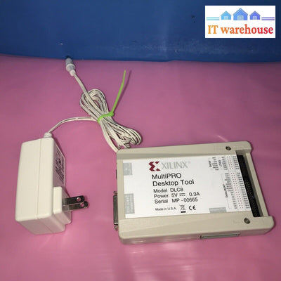 XILINX MULTIPRO DLC8 Desktop Tool JTAG Emulator PROGRAMMER Downloader