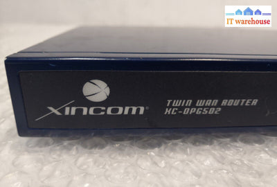* Xincom Twin Wan Router XC-DPG502 WITH AC ADAPTER~~~