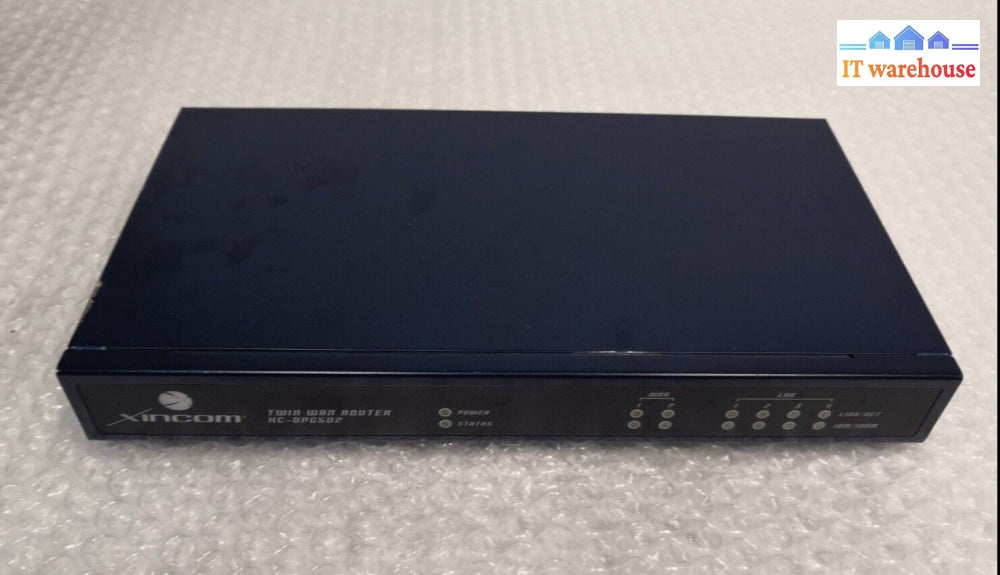 * Xincom Twin Wan Router XC-DPG502 WITH AC ADAPTER~~~