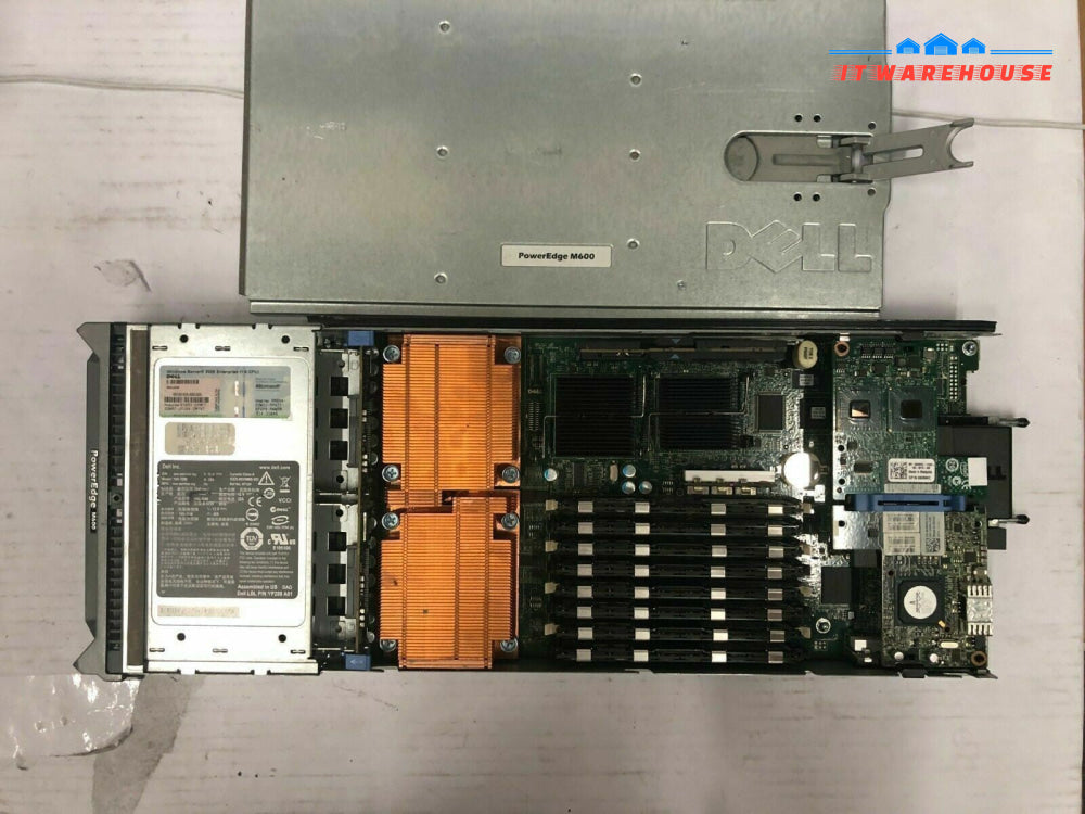 *XM755 Dell PowerEdge M600 BladeServer 2 x Quad Core 2.83GHz Xeon E5440 32GB RAM