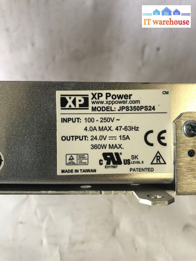 *XP Power JPS350PS24C Power Supply 24V 15A 360W 