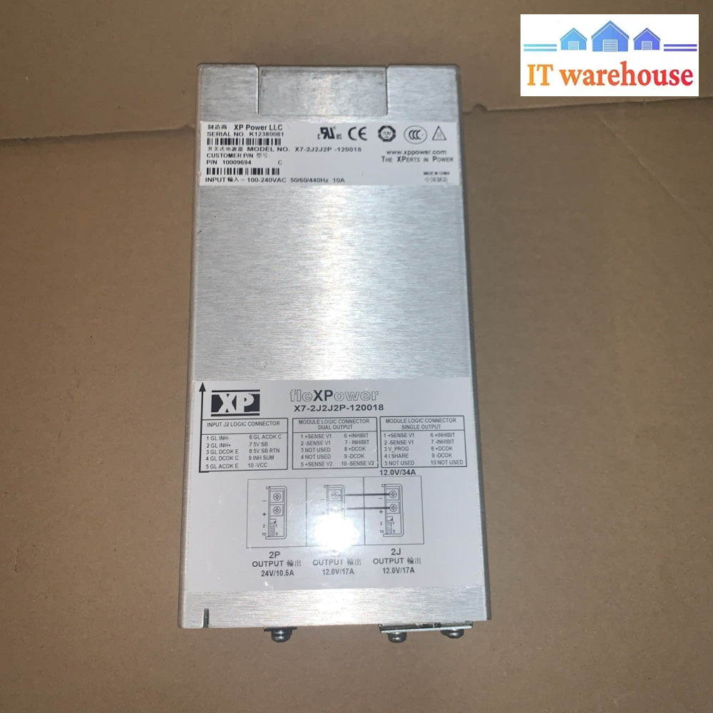 XP Power X7-2J2J2P-120018 Flexpower X7-2J-2J-2P-120018 power supply