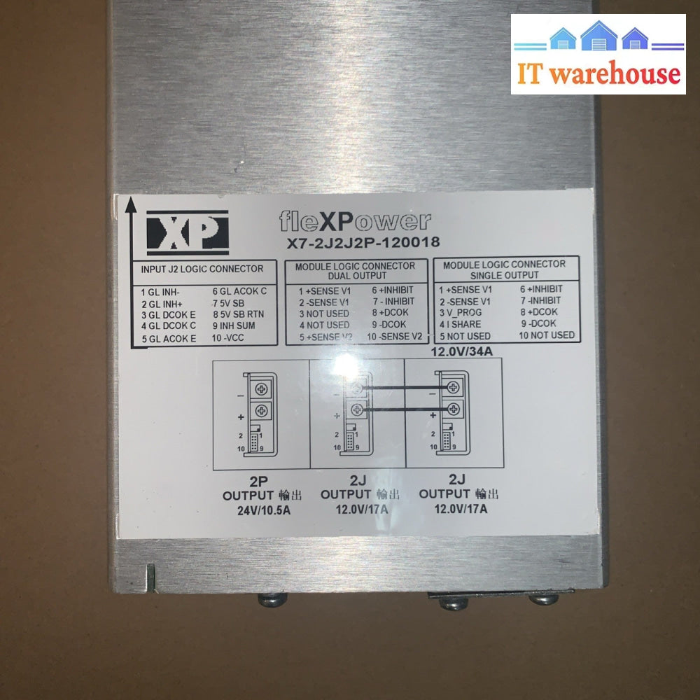 XP Power X7-2J2J2P-120018 Flexpower X7-2J-2J-2P-120018 power supply