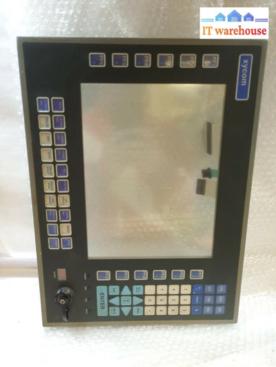 - XYCOM AUTOMATION MODEL 3512KPT PM101682-B FRONT TOUCHSCREEN PANEL