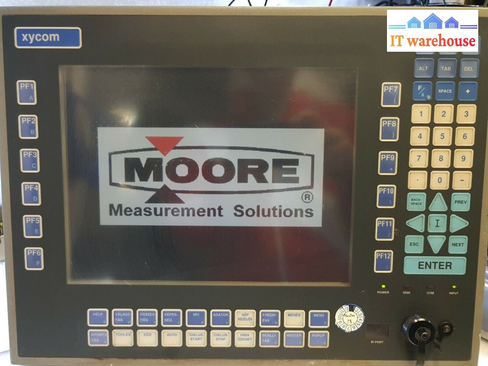 - XYCOM AUTOMATION MODEL 3512KPT PM101682-B TOUCHSCREEN OPERATOR TESTED (NO PSU)
