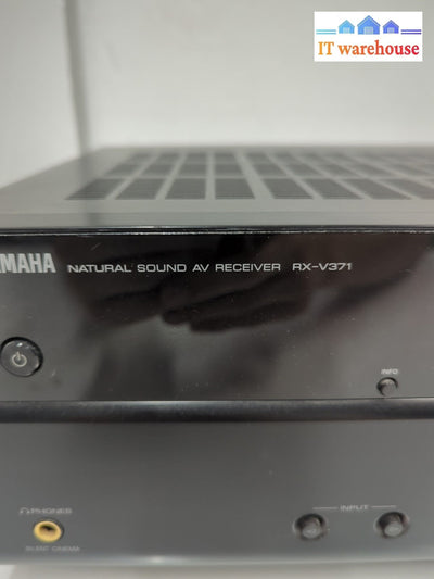 Yamaha RX-V371 A/V Natural Sound Stereo 250W Receiver (NO Remote) -