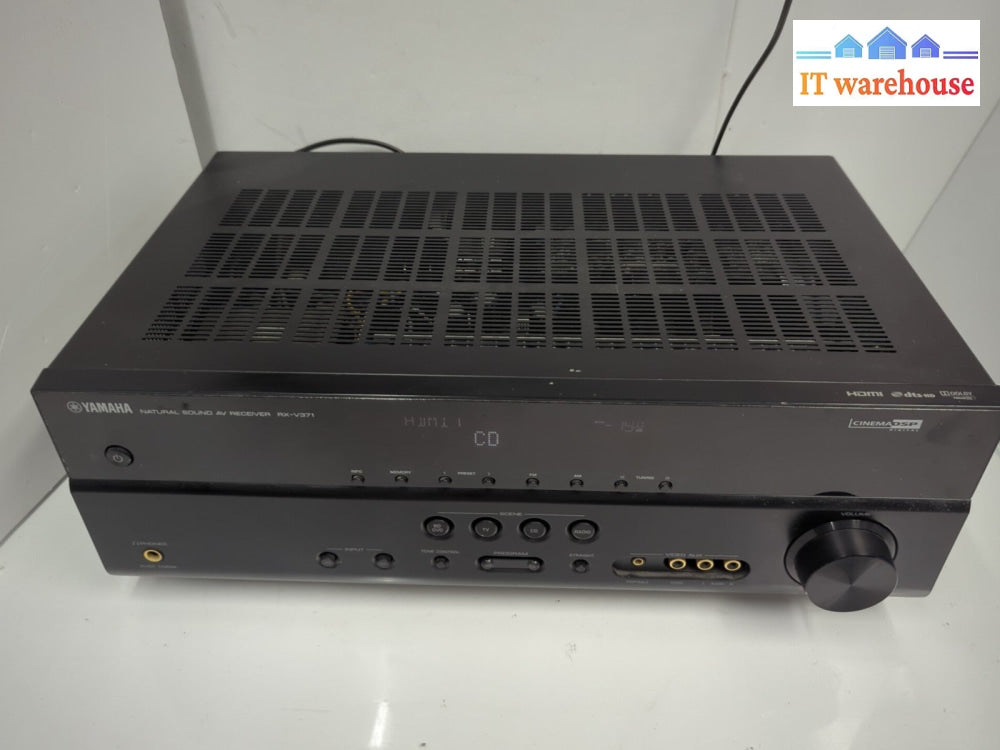 Yamaha RX-V371 A/V Natural Sound Stereo 250W Receiver (NO Remote) -