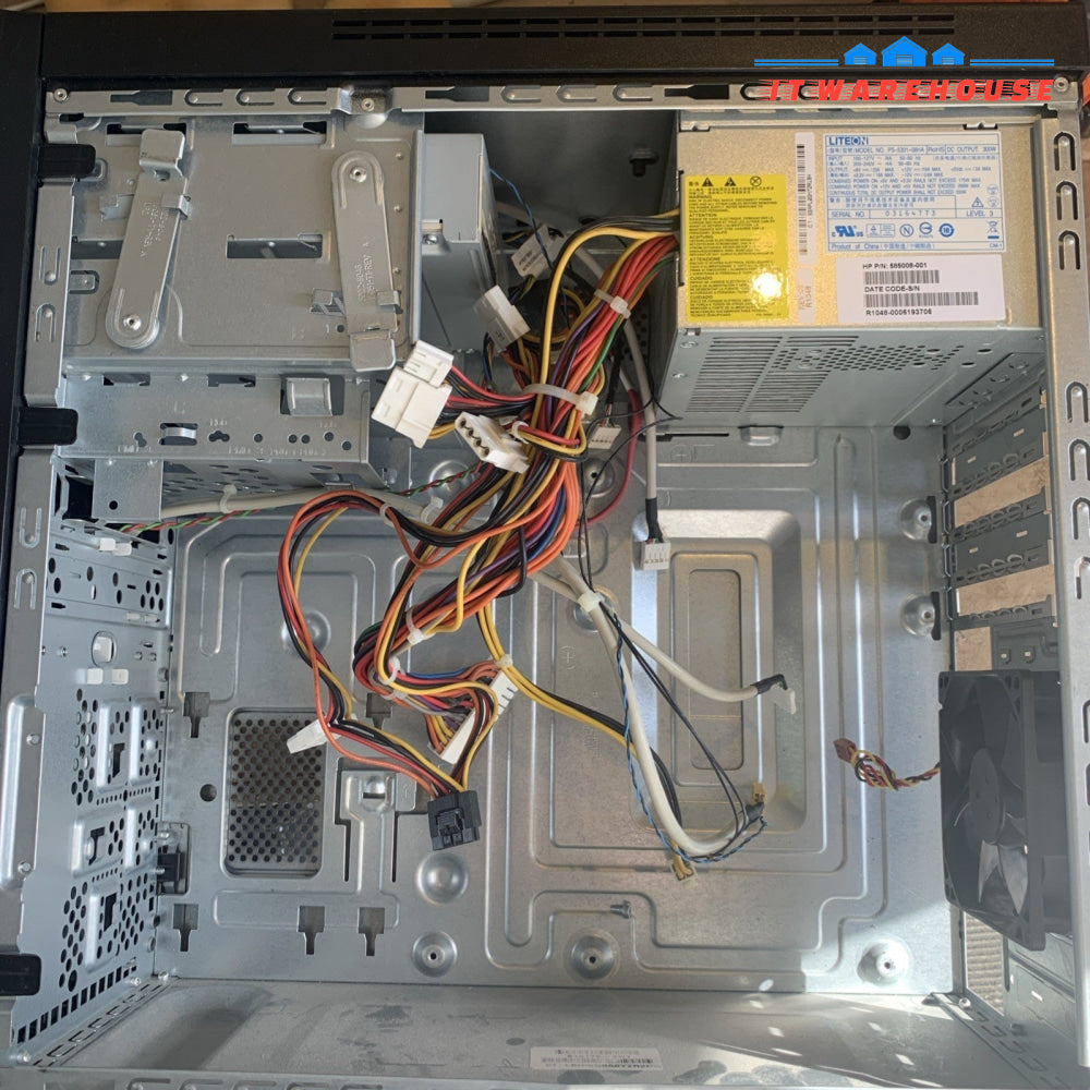 (Year 2010) Nice ~ HP Midi Tower ATX PC case with ATX 24P PSU/DVDRW/Card reader