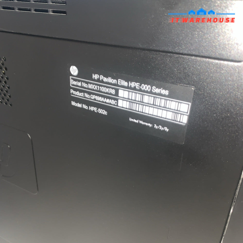 (Year 2010) Nice ~ HP Midi Tower ATX PC case with ATX 24P PSU/DVDRW/Card reader