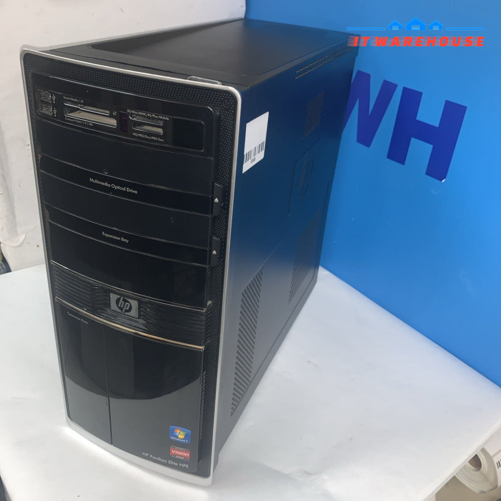 (Year 2010) Nice ~ HP Midi Tower ATX PC case with ATX 24P PSU/DVDRW/Card reader