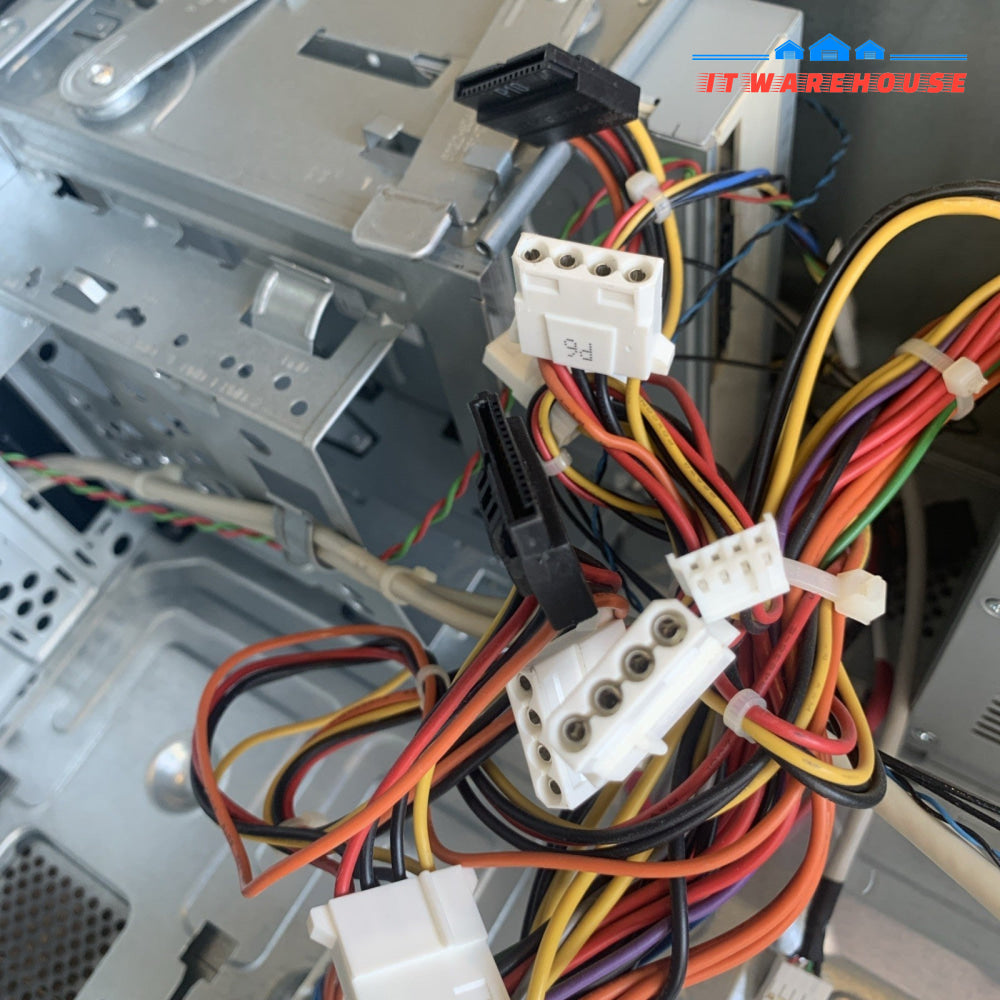 (Year 2010) Nice ~ HP Midi Tower ATX PC case with ATX 24P PSU/DVDRW/Card reader