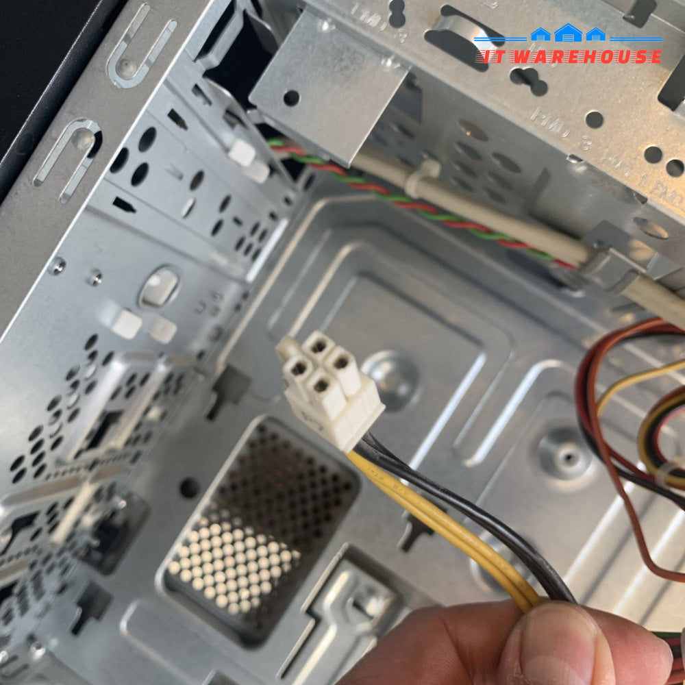 (Year 2010) Nice ~ HP Midi Tower ATX PC case with ATX 24P PSU/DVDRW/Card reader