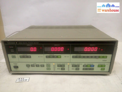 - Yokogawa 2533 Digital Power Meter Single-Phase Model 253311