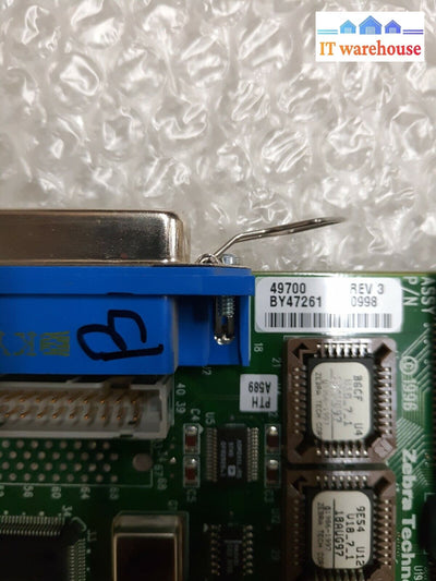 - Zebra 140Xiii Series 49701 Main Logic Board Assembly 49700