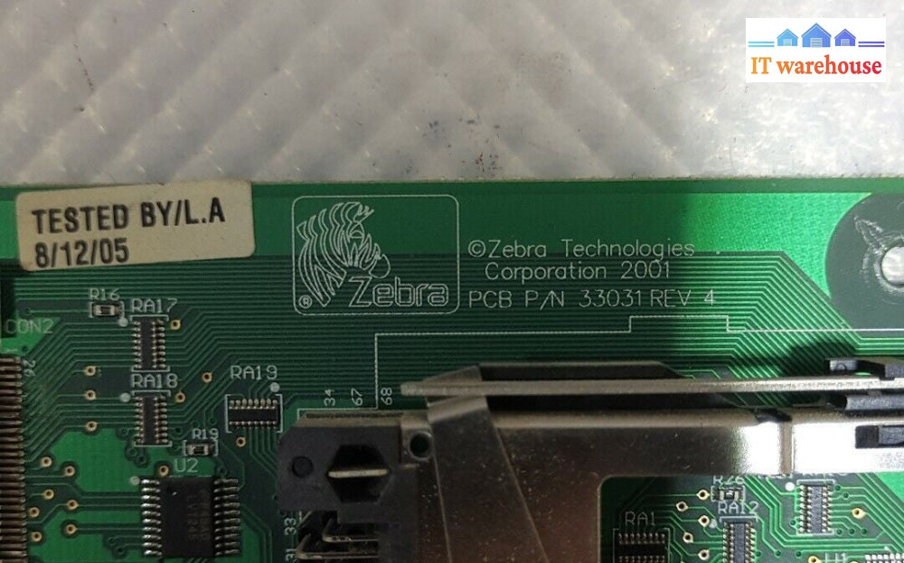 - Zebra 33031 REV.4 79078P Wireless Printing PCB Card For 105SL 110XiIIPlus 