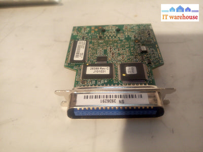 - Zebra 47560-001 Rev H 28399 Ethernet Board Print Server Adapter Card