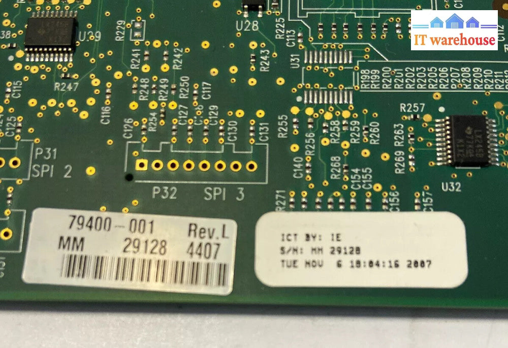 ~ Zebra 79400-011 REV N Main Logic Board for ZM400 Printers