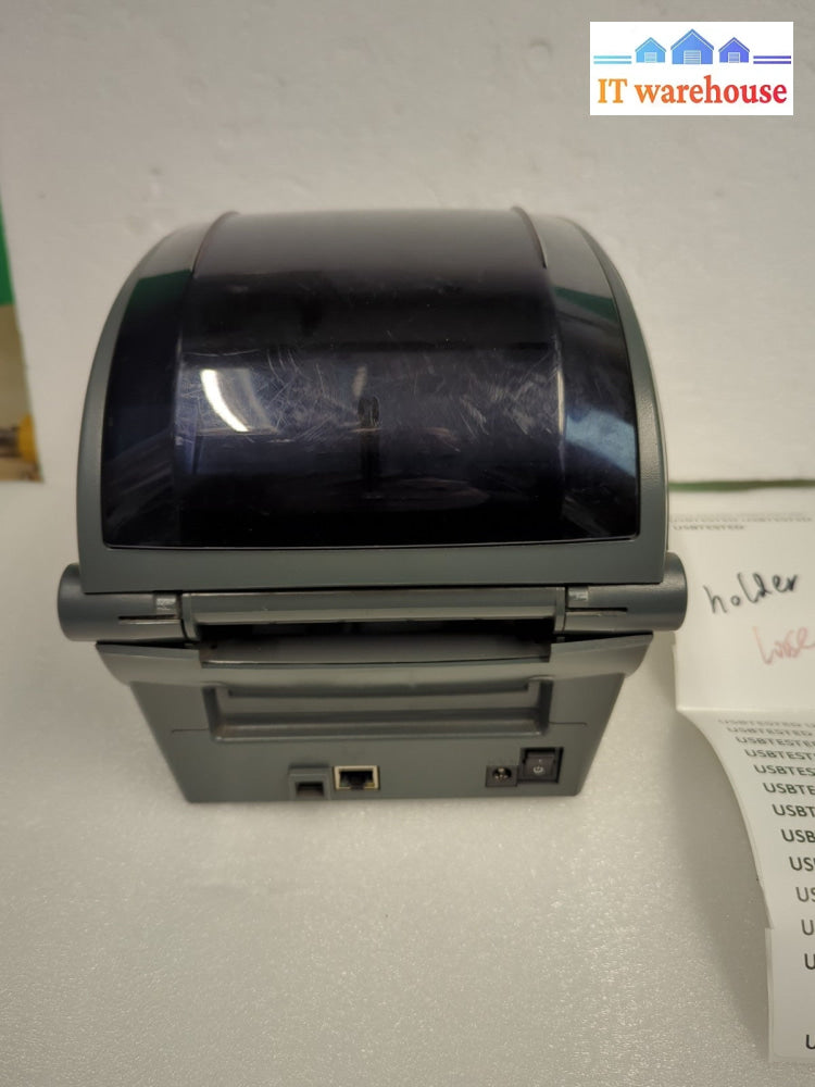 Zebra GK420T Thermal Label Printer (No AC adapter *Read*)