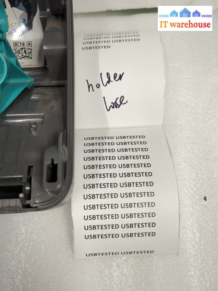 Zebra GK420T Thermal Label Printer (No AC adapter *Read*)