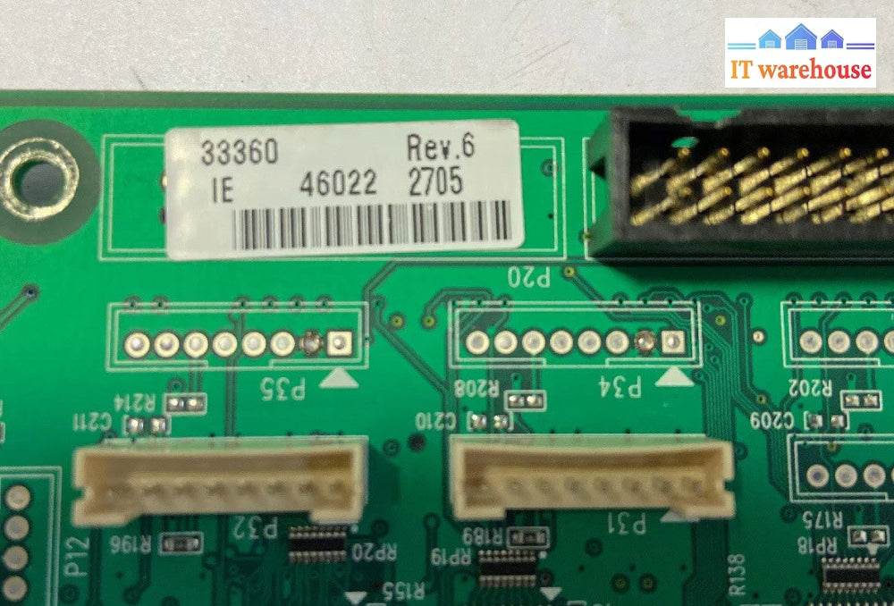 ~ Zebra Part 33360 Circuit Board AV 46022 Rev 6 / Rev 2/ Rev 7