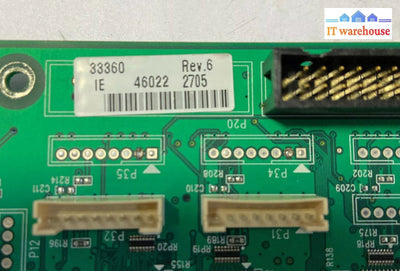 ~ Zebra Part 33360 Circuit Board AV 46022 Rev 6 / Rev 2/ Rev 7