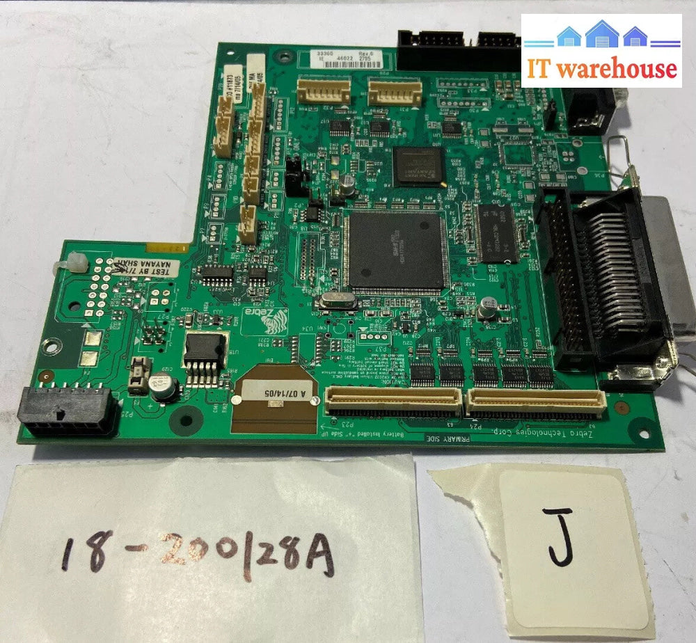 ~ Zebra Part 33360 Circuit Board AV 46022 Rev 6 / Rev 2/ Rev 7