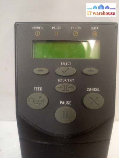 - Zebra  Z4M Thermal Printer Front Control LCD Panel @@@ 