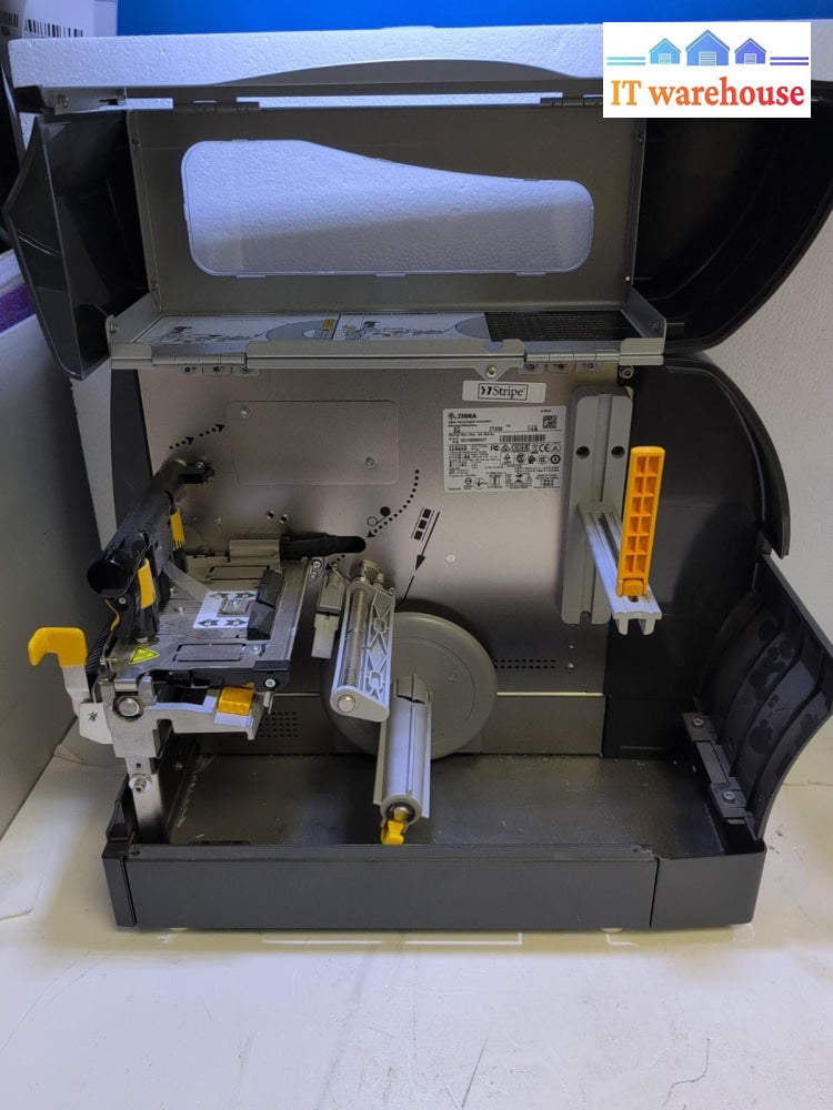 Zebra ZT230 203 DPI Thermal Label Printer (Ethernet/USB) 123100-203 TESTED -